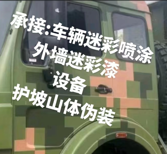 滨州外墙和地面的迷彩漆施工